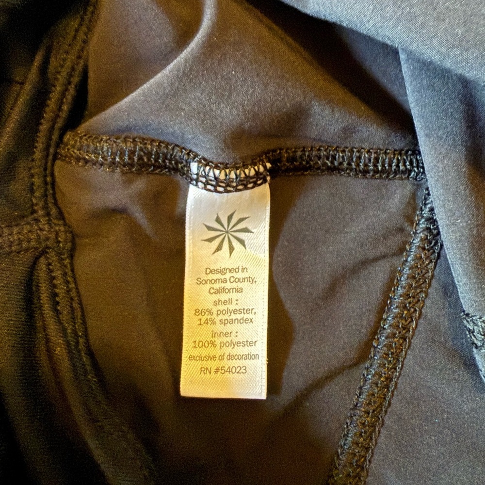 Athleta Women's Black Athletic Shorts - Picture 5 of 7